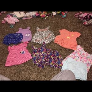Baby girl summer lot 0-3 /3-6